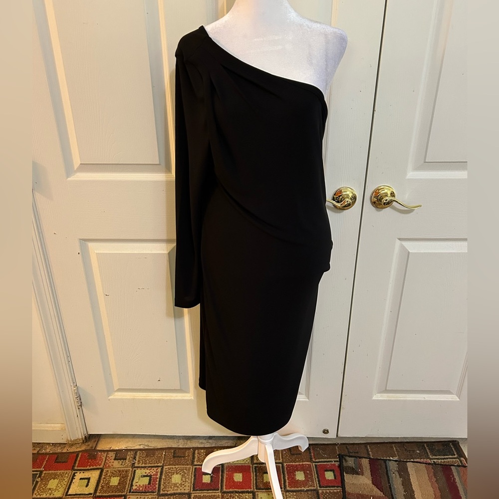 Talbots one shoulder LBD, Large